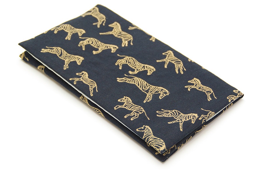 [即納品]金封ふくさ　西陣織＜ゼブラス・紺＞