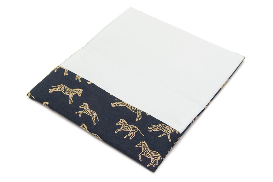 [即納品]金封ふくさ　西陣織＜ゼブラス・紺＞