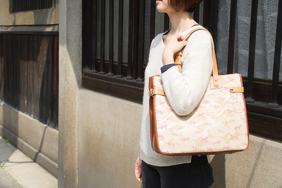 [即納品]和らび　ナイロン＜迷彩クリーム＞