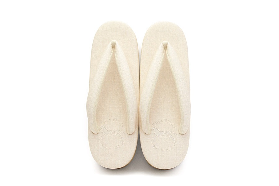 [Sサイズ即納品]カフェぞうりプリンセス　レディース　No.49420＜ソフトアイボリー＞