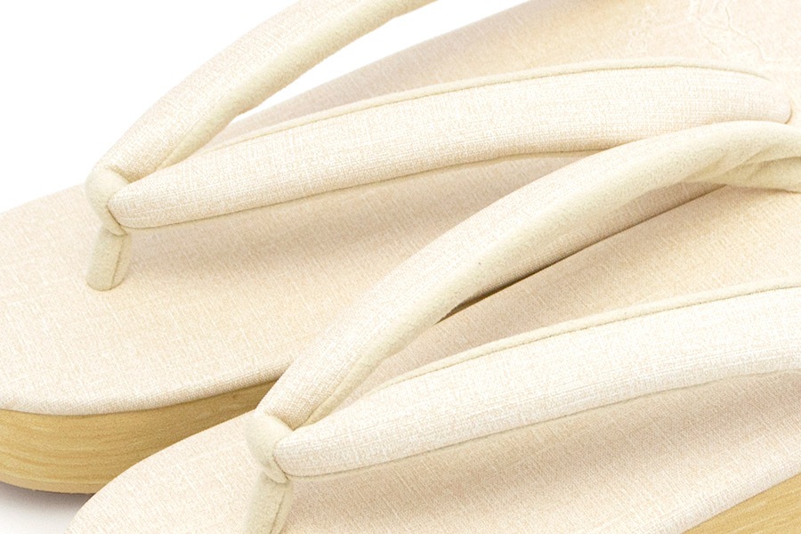 [Sサイズ即納品]カフェぞうりプリンセス　レディース　No.49420＜ソフトアイボリー＞