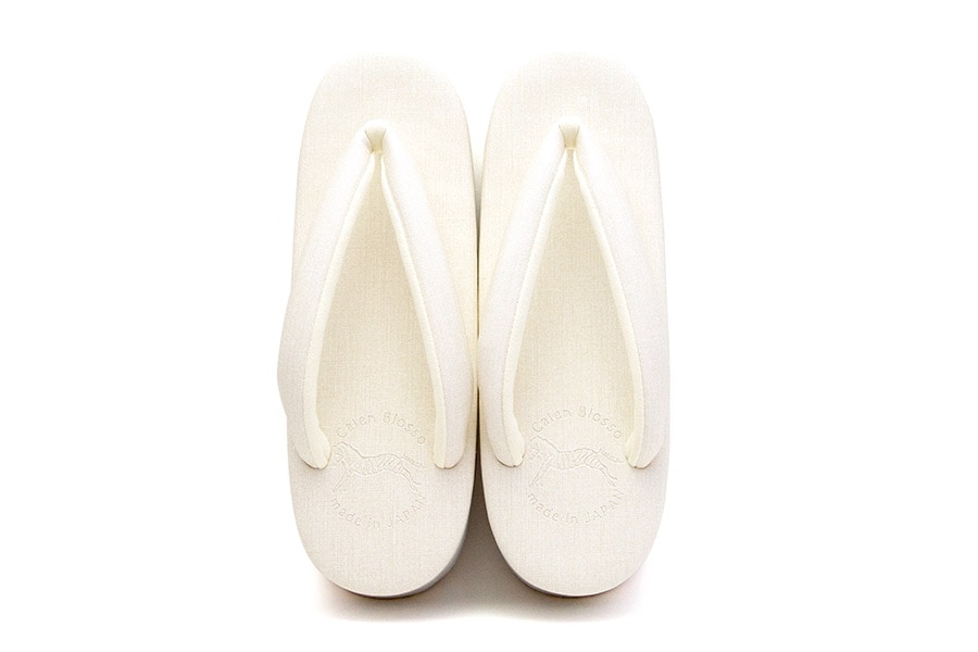 [Mサイズ即納品]カフェぞうりプリンセス　レディース　No.49320＜ナチュラルホワイト＞