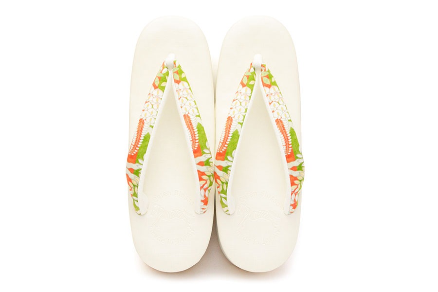 [オーダー品]カフェぞうりレディース No.27022＜藤娘/歌舞伎図案シリーズ＞