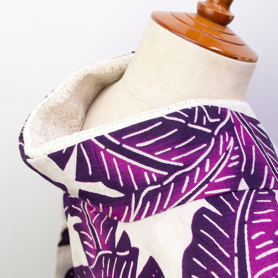 [即納品]『fun-衿（ファンエリ）』　かぶせ衿　No.5＜ピュアホワイト×ペールピンク＞　