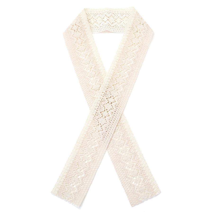 [即納品]『fun-衿（ファンエリ）』　かぶせ衿　No.5＜ピュアホワイト×ペールピンク＞　