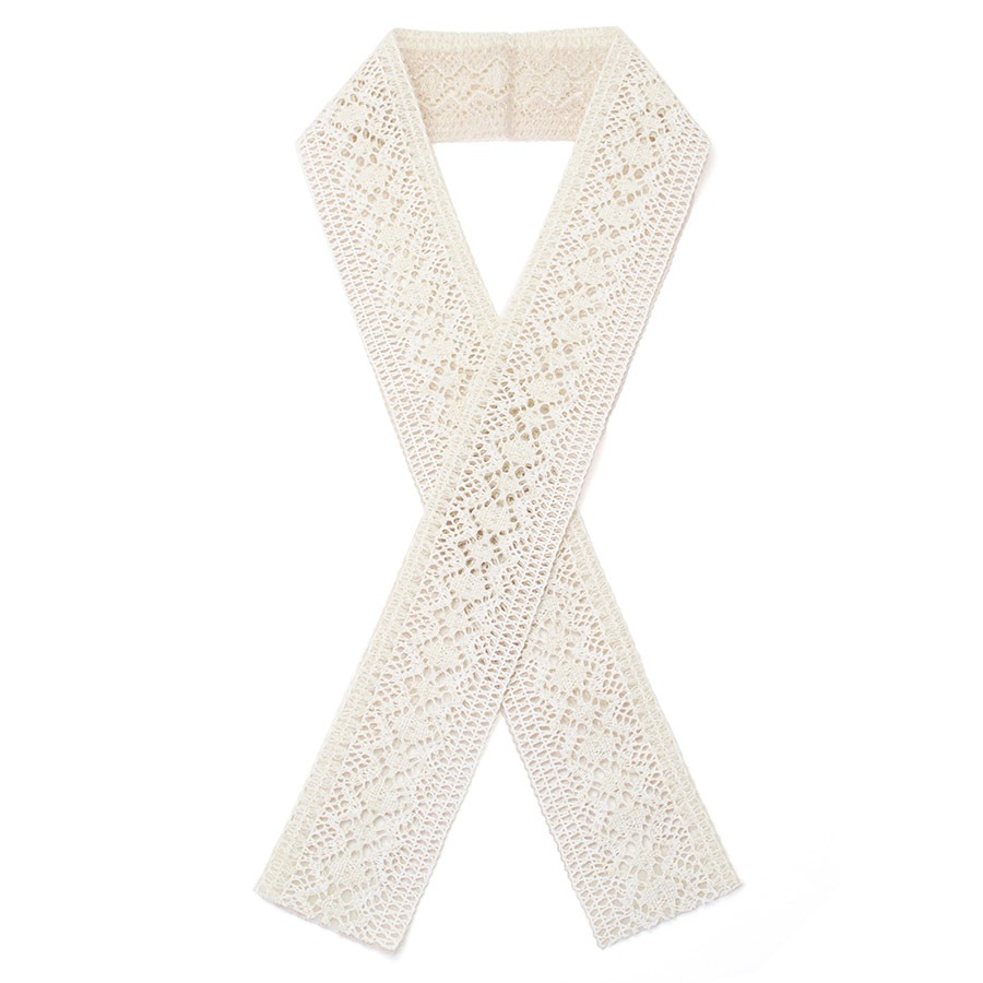 [即納品]『fun-衿（ファンエリ）』　かぶせ衿　No.5＜ピュアホワイト×ペールピンク＞　