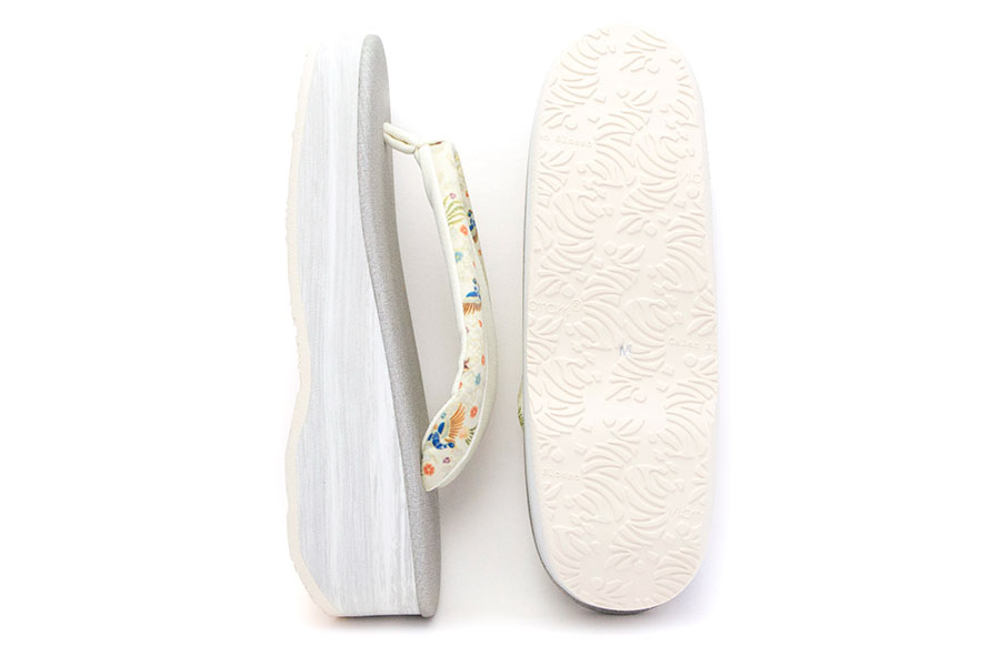 [オーダー品]カフェぞうりレディース No.27322＜実盛/歌舞伎図案シリーズ＞