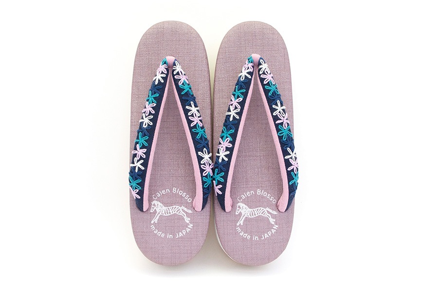 [Sサイズ即納品]カフェぞうりレディース No.36223＜TERAS/花柄A＞