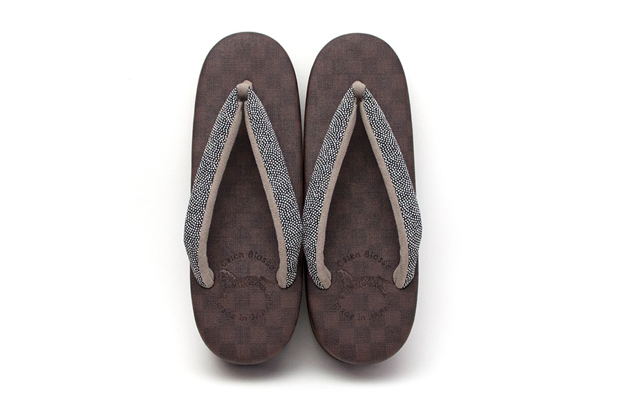 [オーダー品]カフェぞうり花緒サンダル　レディース　No.33420