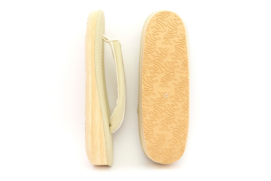 [オーダー品]カフェぞうりラッテ（低台）　レディース　No.35923＜サンドベージュ＞