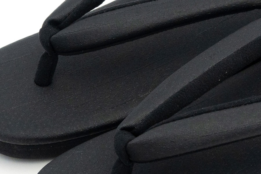 [LLサイズ即納品]黒カフェぞうりラッテ（低台）　レディース　No.51525