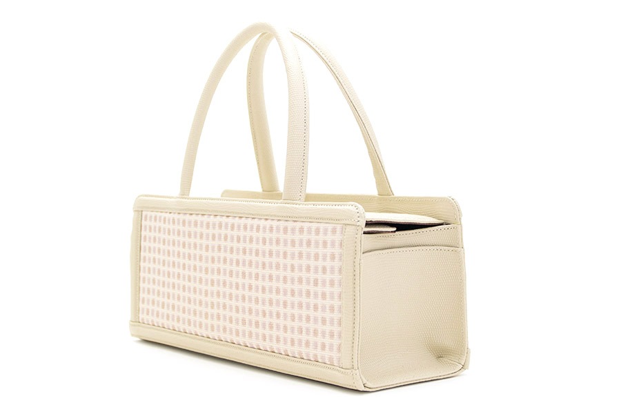 【受注生産：納期2ヶ月】箱バッグ　プリズム＜コスモス＞