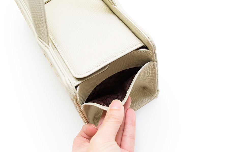 【受注生産：納期2ヶ月】箱バッグ　プリズム＜コスモス＞