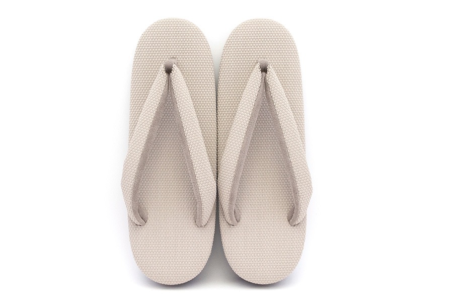 [Sサイズ即納品]カフェぞうりラッテ（低台）　レディース　No.35723＜ウォームグレー＞