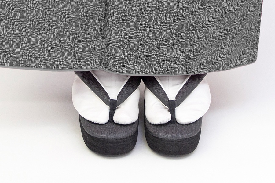 [Sサイズ即納品]【ネット限定】カフェぞうり花緒サンダル　レディース　No.2023WI＜ブルベ冬＞