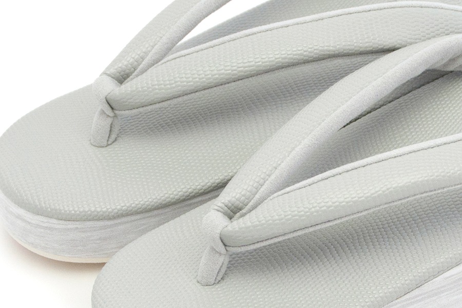 [Sサイズ即納品]カフェぞうり　レディース　No.90120　＜ギアナ/No.901C（薄青鼠）＞