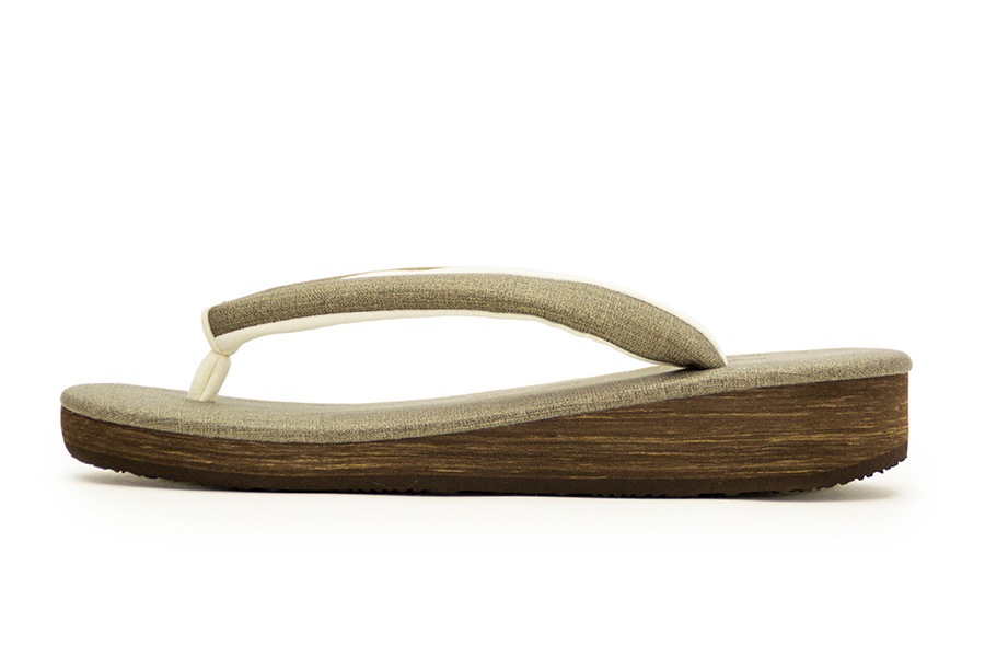 [Mサイズ即納品]カフェぞうりラッテ（低台）　レディース　No.42019