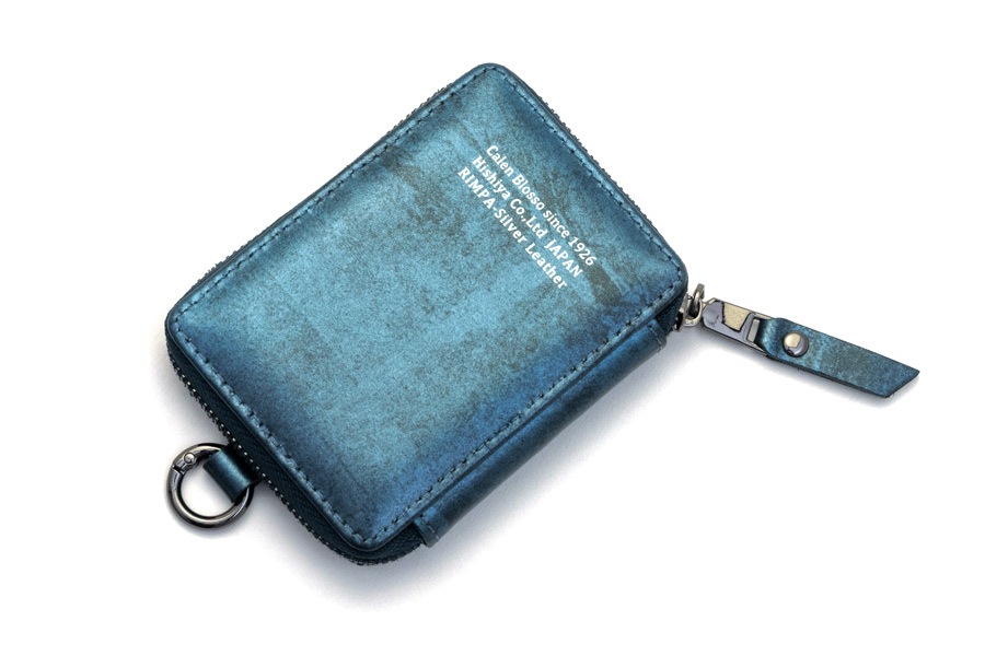 [即納品]Rimpa Mag Coin Case ミニウォレット RS＜グランブルー＞ TPUホルダー＆ロングストラップ付きモデル