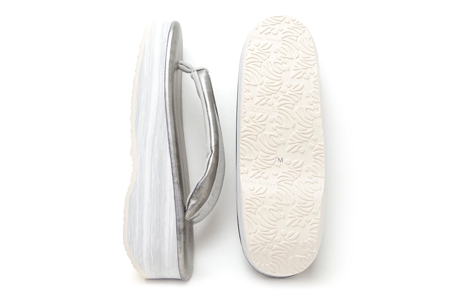 [オーダー品]カフェぞうり レディース No.21222＜いぶし銀＞