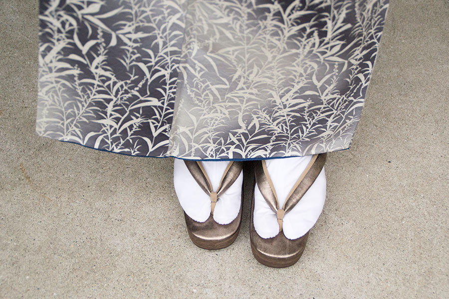 [オーダー品]カフェぞうり レディース No.28122＜カッパーゴールド＞