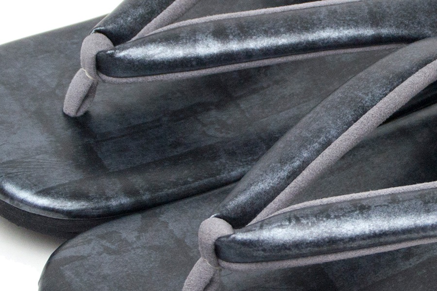 [オーダー品]カフェぞうりZETTA　メンズ　No.9322＜マットブラック＞