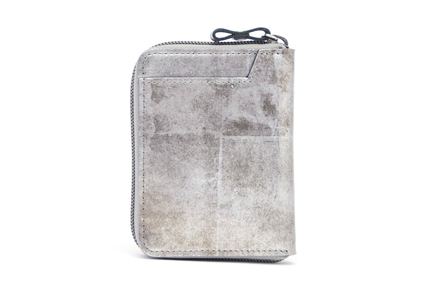 [即納品]腹筋さいふ　琳派シルバー＜いぶし銀＞