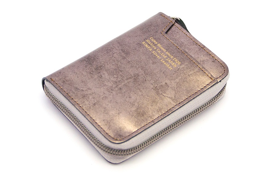 [即納品]腹筋さいふ　琳派シルバー＜カッパーゴールド＞