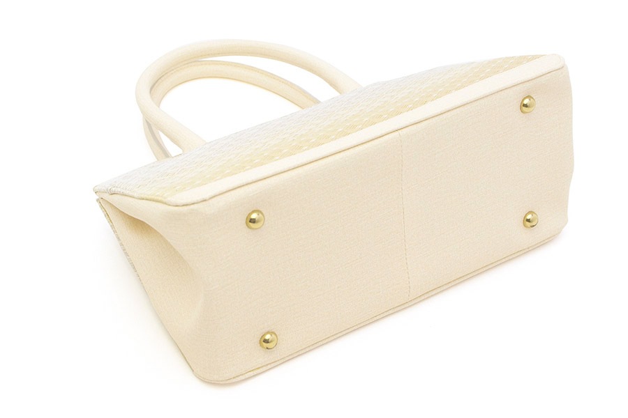 【受注生産：納期2ヶ月】ポスト3　菱青海＜あけぼの／アイボリー＞　No.804　金具：ゴールド