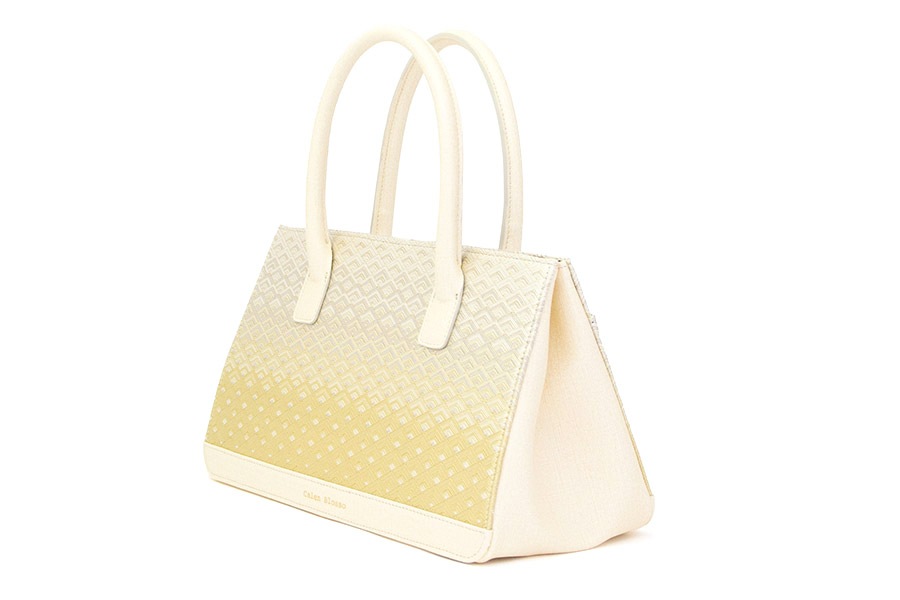 【受注生産：納期2ヶ月】ポスト3　菱青海＜あけぼの／アイボリー＞　No.804　金具：ゴールド