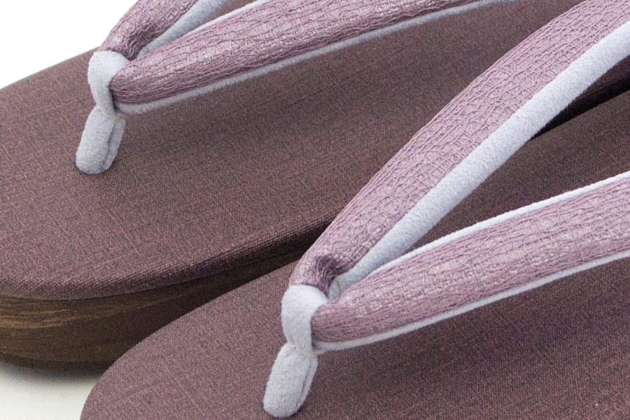 [オーダー品]カフェぞうり　レディース　No.27622＜幾何学レース鼻緒＞