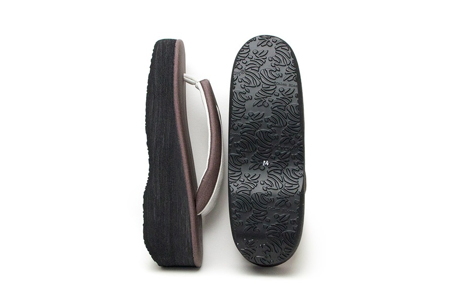 [Lサイズ即納品]カフェぞうりプリンセス　レディース　No.44020＜レーズン＞