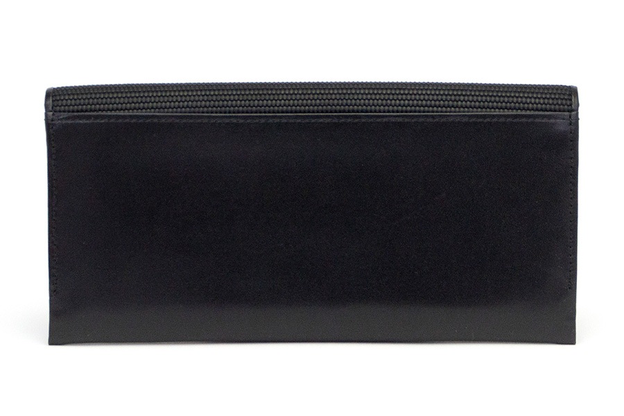 [即納品]長財布　鎧織＜ブラック×ボーダーE＞　No.S-4