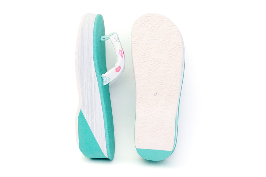 [オーダー品]カフェぞうりサマー　レディース　No.39123＜初音尽くしモノグラム/カラフル＞　（踵高さ：5.5cm）　※Mサイズ欠品中