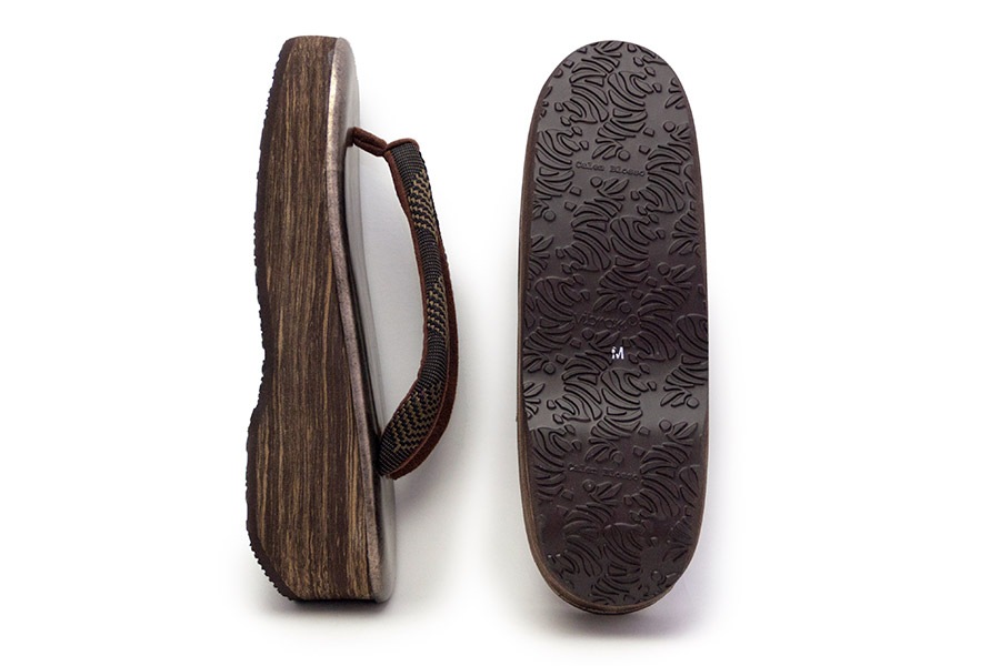 [Sサイズ即納品]カフェぞうりレディース No.29122＜OLN（オルン）/松菱 black brown＞