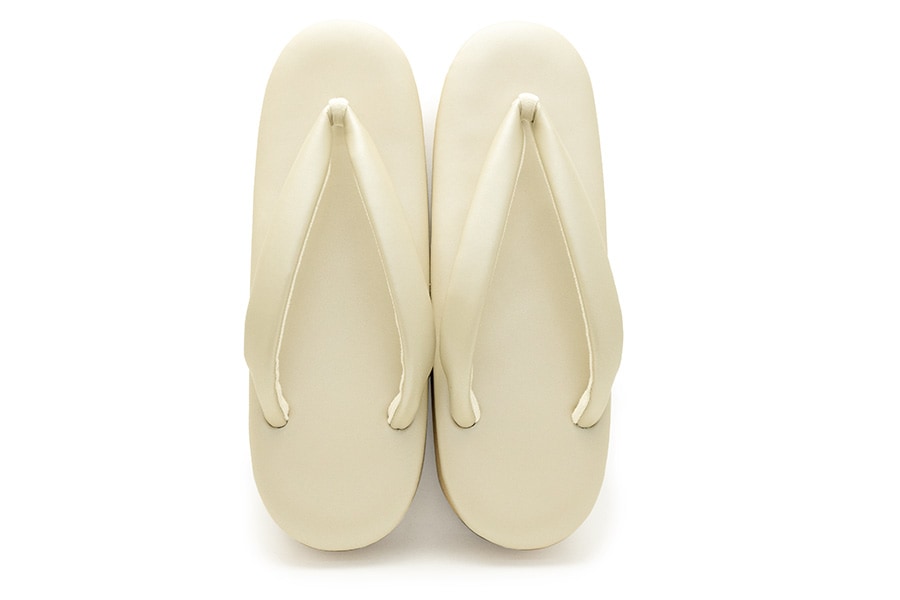 [Sサイズ即納品]クリームカフェぞうり　レディース　No.49020