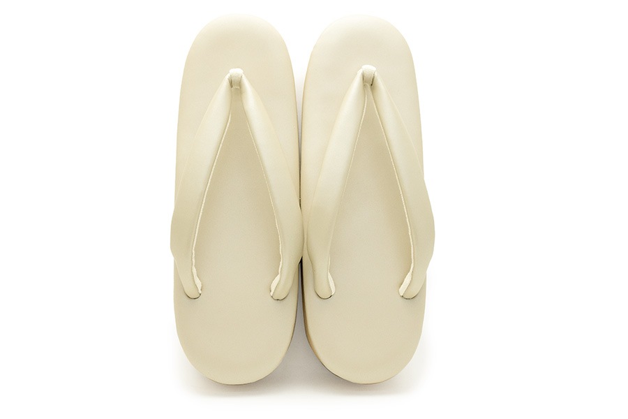 [Lサイズ即納品]クリームカフェぞうり　レディース　No.49020