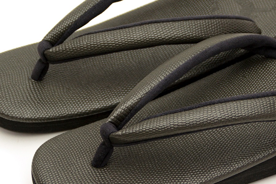 [オーダー品]カフェぞうりラッテ(低台)　レディース　No.45619　＜ギアナ/No.456C（墨）＞