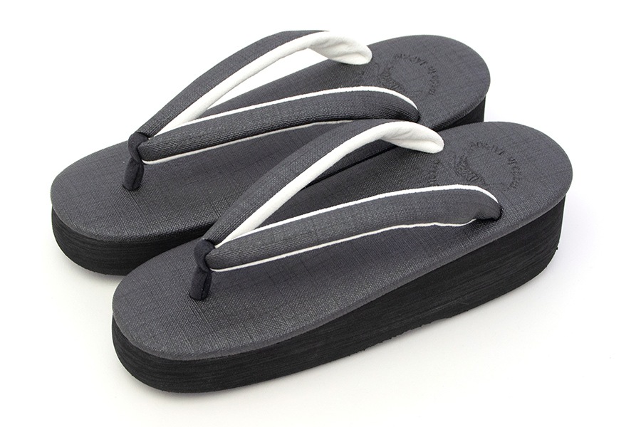 [Mサイズ即納品]【ネット限定】カフェぞうり花緒サンダル　レディース　No.2023WI＜ブルベ冬＞