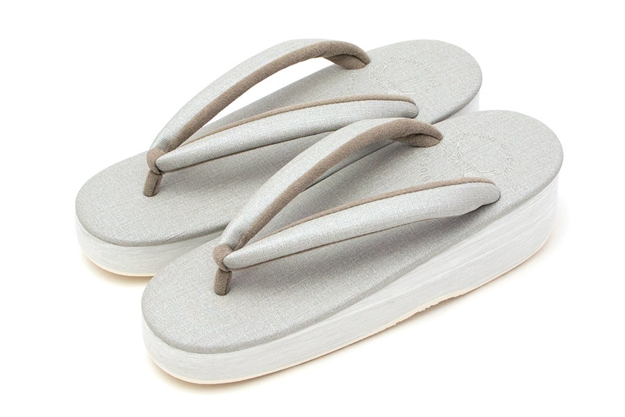 [Mサイズ即納品]カフェぞうりプリンセス　レディース　No.49620＜グレー＞