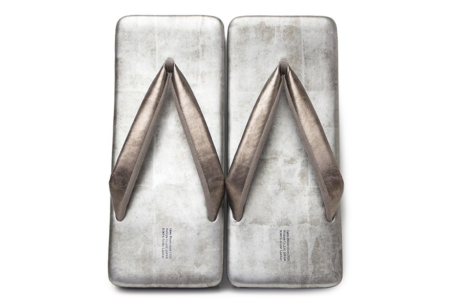 [オーダー品]カフェぞうりZETTA　メンズ　No.4722＜カッパーゴールド×いぶし銀＞