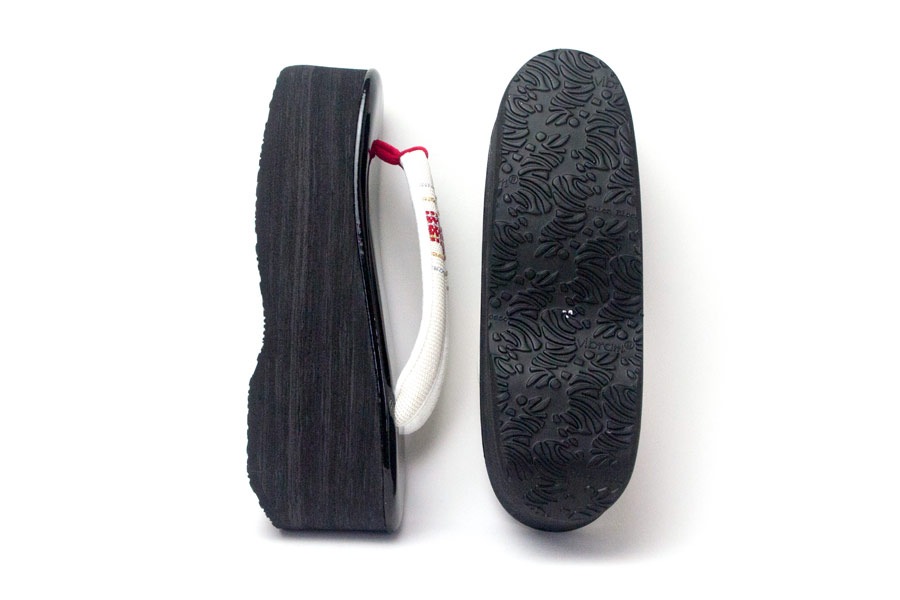 [オーダー品]カフェぞうりレディース No.46721＜鎧織・輝煌＞　台：75mmモデル