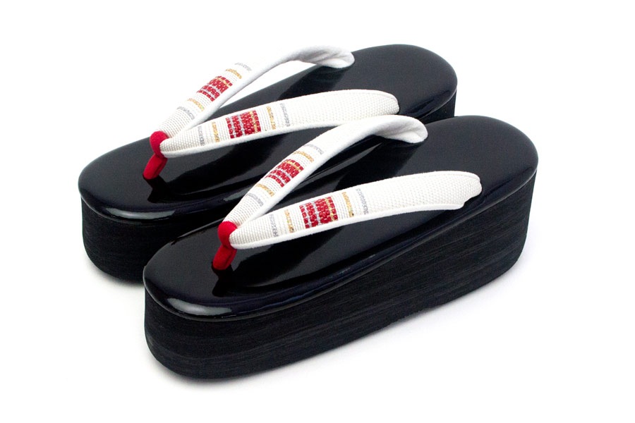 [オーダー品]カフェぞうりレディース No.46721＜鎧織・輝煌＞　台：75mmモデル