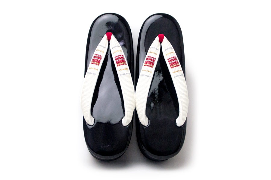 [オーダー品]カフェぞうりレディース No.46721＜鎧織・輝煌＞　台：75mmモデル