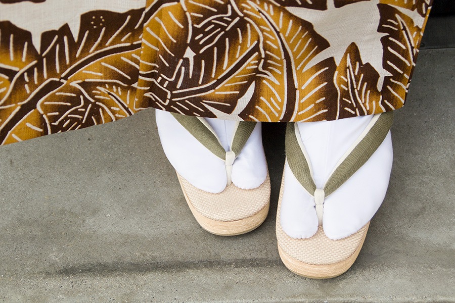 [Lサイズ即納品]カフェぞうり花緒サンダル　レディース　No.84820