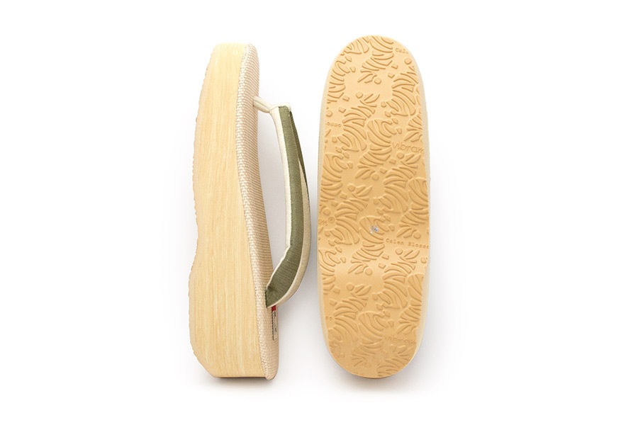 [Lサイズ即納品]カフェぞうり花緒サンダル　レディース　No.84820