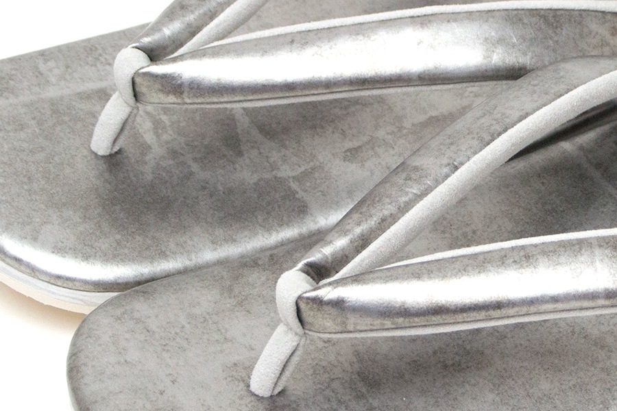 [オーダー品]カフェぞうりZETTA　メンズ　No.4022＜いぶし銀＞