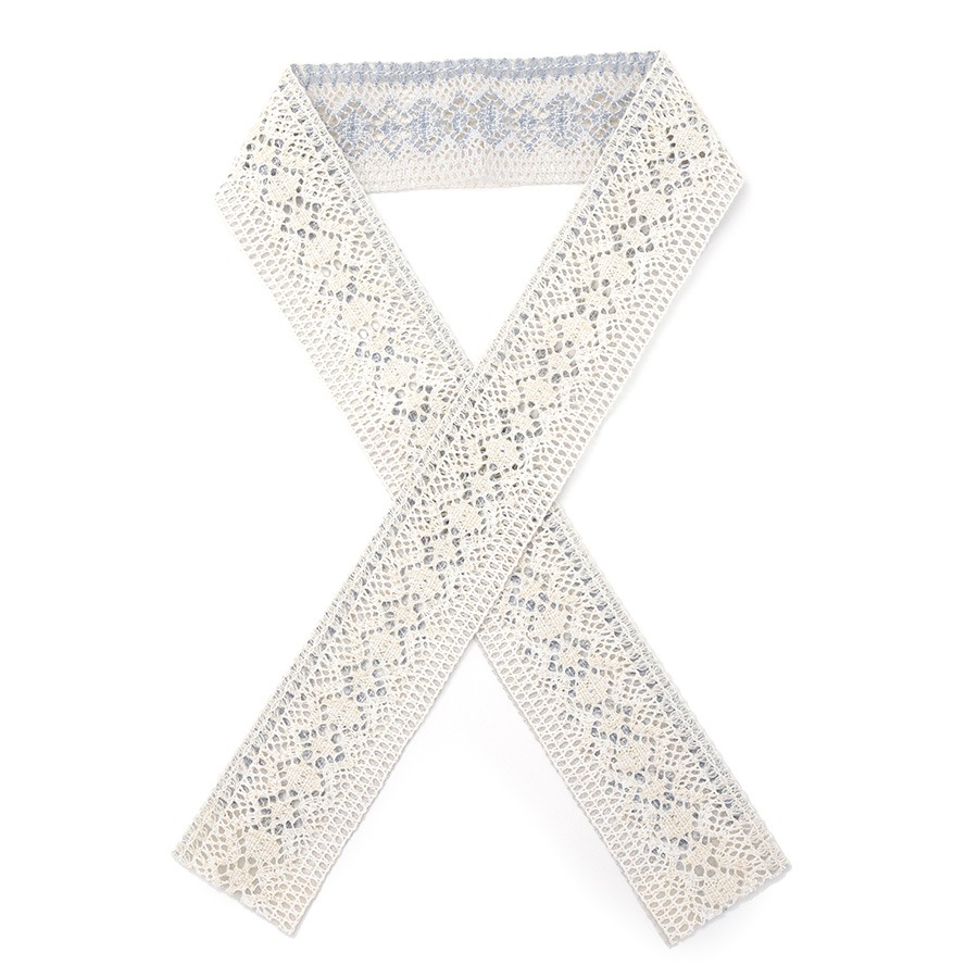 [即納品]『fun-衿（ファンエリ）』　かぶせ衿　No.6＜ライラック×ピュアホワイト＞　