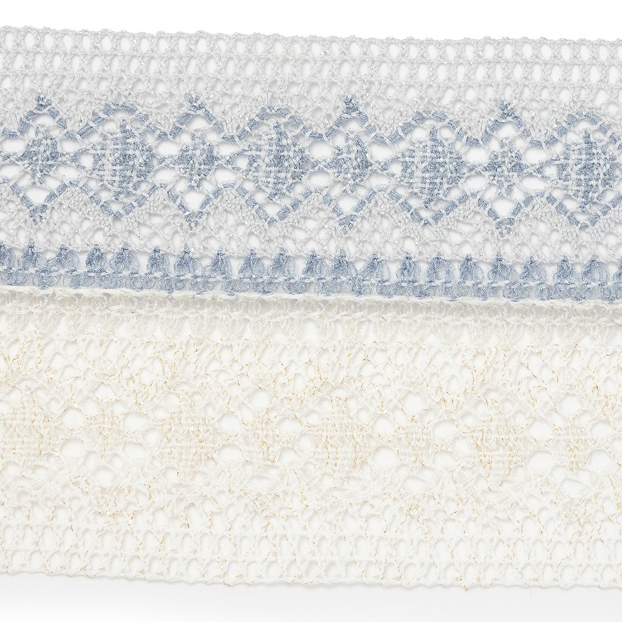 [即納品]『fun-衿（ファンエリ）』　かぶせ衿　No.6＜ライラック×ピュアホワイト＞　