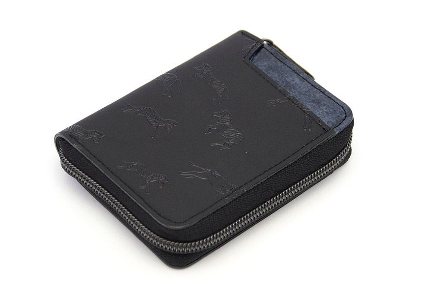 [即納品]腹筋さいふ　うるしまうま＜ブラック＞