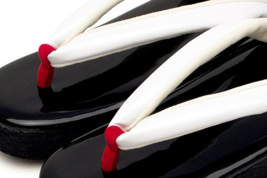 [Mサイズ即納品]カフェぞうりオトナエナメル レディース No.18120